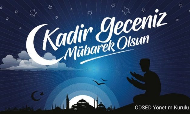 KADİR GECENİZ MÜBAREK OLSUN